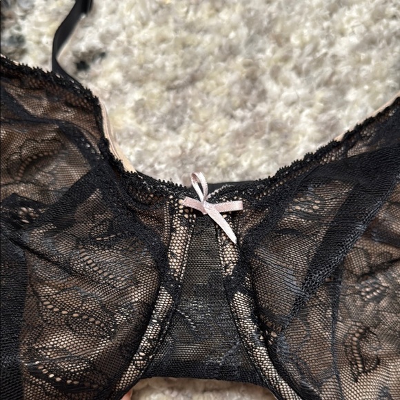 Cacique Black Full-Coverage Bra with Underwire Support - Picture 5 of 8